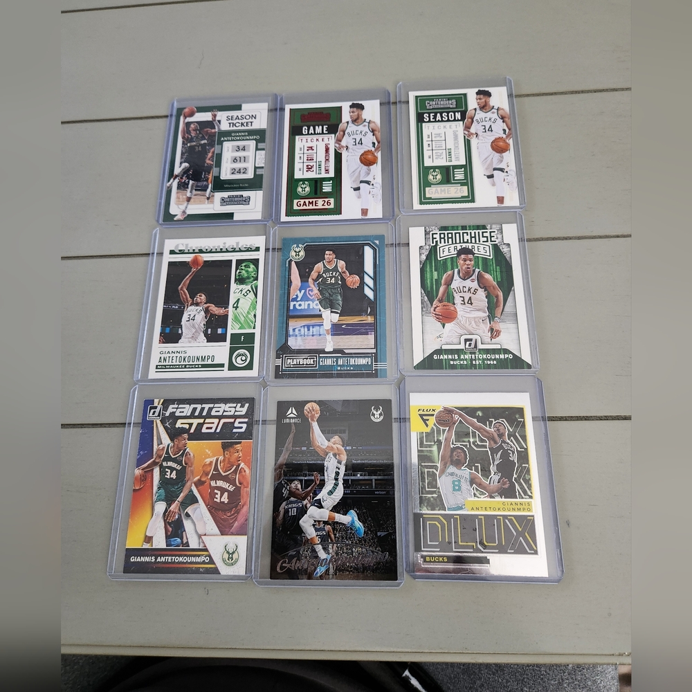 Giannis Antetokounmpo x9